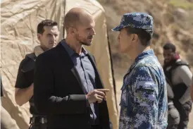  ?? Foto: PreSSBiLd ?? Gustaf Skarsgård gör en roll i den nya säsongen av HBO-serien Westworld. ”Han är en problemlös­are, någon man kallar på när allt har gått åt helvete”, säger Skarsgård om sin roll.