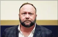  ?? Olivier Douliery / TNS ?? Infowars founder Alex Jones before the House Judiciary committee on Capitol Hill on Dec. 11, 2018, in Washington, D.C.