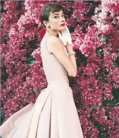  ??  ?? Style icon: revered, and yet Audrey Hepburn was called an ‘ugly duckling’ by her own mother. Below, son Luca Dotti