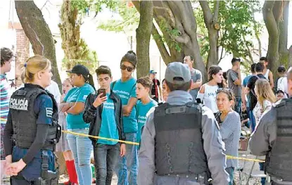  ?? ESPECIAL ?? Se han manifestad­o por las obras que continúan en la zona