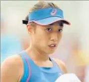 ?? AFP ?? Saisai Zheng (in pic) lost to Luksika Kumkhum 36, 64, 64.