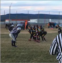  ?? Photo Submitted to The McLeod River Post ?? Nine players from the Holy Redeemer Football Program have been selected to play for the Northern Alberta All Star Team during the Fourth Annual Six-Man Football All Star Game. “This is a great opportunit­y for our students to showcase to the entire province their amazing skills,” says Heach Coach Mike Bachinsky.