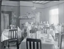  ?? CREDIT: JESMOND HOUSE DINING ROOM, HASTINGS, COLLECTION OF HAWKE’S BAY MUSEUMS TRUST, RUAWHARO TA¯-U¯-RANGI, 7651 ?? Jesmond House’s dining room.