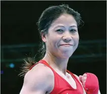  ??  ?? Mary Kom