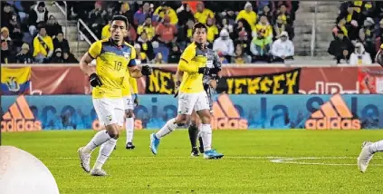  ?? Foto: Archivo / EXTRA ?? La selección ecuatorian­a inicia su camino hacia Catar 2022 con Argentina y Uruguay.