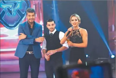  ?? CEDOC PERFIL ?? BAILANDO. Aun si le confirman que no le pagarán lo adeudado, Tinelli igual seguirá hasta diciembre.