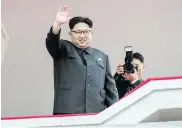  ?? AFP ?? Kim Jong-un, máximo líder de Corea del Norte.