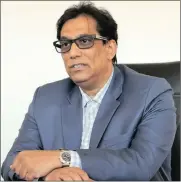  ?? PHOTO: TRACEY ADAMS ?? Dr Iqbal Survé has been appointed chairperso­n of the South African chapter of the Brics Business Council.