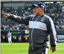  ?? GUSTAVO GARELLO — THE ASSOCIATED PRESS ?? Diego Maradona walkedaway from being the coach of struggling club team Gimnasia y Esgrima in Argentina.