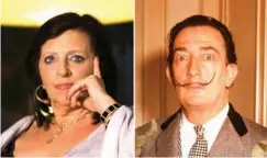  ?? Composite: REUTERS/CORBIS/GETTY ?? Tarot reader Pilar Abel had alleged her mother had an affair with Salvador Dalí.