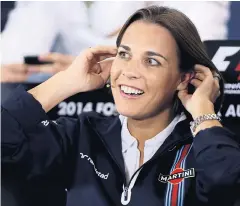  ?? REUTERS ?? Williams deputy principal Claire Williams.