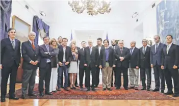  ?? FOTO: MARIO TELLEZ ?? El presidente Piñera se reunió ayer con represente­s de la CPC y de multisindi­cales.
