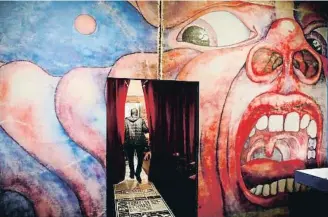  ??  ?? Viatge a l’interior del disc In the Court of the Crimson King, al Palau Robert