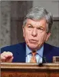  ?? SHAWN THEW / POOL ?? Republican Sen. Roy Blunt of Missouri said Monday he will not seek reelection.