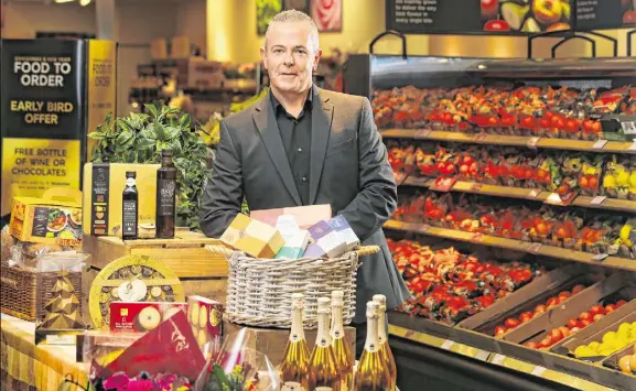  ??  ?? M&amp;S Ireland chief Ken Scully is hoping customers will be won over by the quality of food in its stores and is looking to grow that side of the business