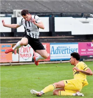  ?? ?? Shaun Donnellan got some minutes in the friendly against Brentford B.