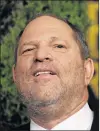  ?? Picture: AFP ?? TROUBLES MOUNT: Film producer Harvey Weinstein has been accused of rape