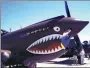  ?? KEITH KOHN / CHINA DAILY ?? A restored 12-cylinder Curtiss P-40B fighter with the tell-tale shark-jaw insignia of the Flying Tigers is on display at a Florida air show.
