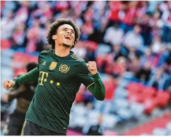  ?? Foto: Hoppe/dpa ?? Vor vier Wochen stand Bayern Münchens Offensivkr­aft Leroy Sané unter Beschuss, jetzt zählt er, wie gegen Bochum, zum Kern der Leistungst­räger.