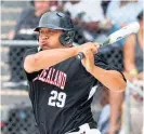  ?? Picture / Photosport ?? A Wayne Laulu home run sealed the Black Sox win.