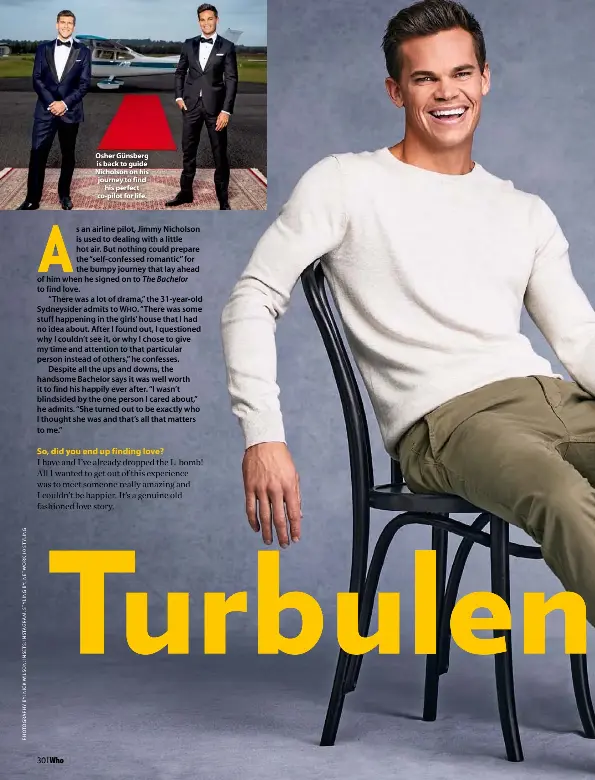 BACHELOR JIMMY SPILLS THE TEA PressReader