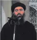  ??  ?? Targeted: Abu Bakr al-Baghdadi