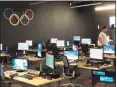  ?? NBC Sports / Contribute­d photo ?? About 1,500 people will work at NBC Sports’ headquarte­rs in Stamford during the Beijing Winter Olympics.