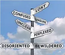  ?? ?? HAVING too many choices can overwhelm us, a state made worse by the pandemic.