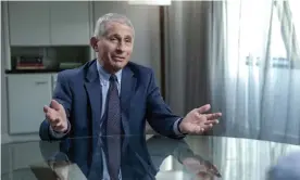  ??  ?? Do you believe in magic? ... Dr Anthony Fauci marvels at advanced vaccines in Extra Life: A Short History of Living Longer. Photograph: Vanessa Carr/BBC/Nutopia