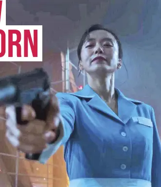  ?? ?? Jeon Do-yeon leads a double life as a mother and an assassin in the Netflix film Kill Boksoon, which premieres March 31.