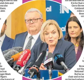  ?? Photo / Mark Mitchell ?? Judith Collins faces a big decision in picking a deputy and a finance spokespers­on.