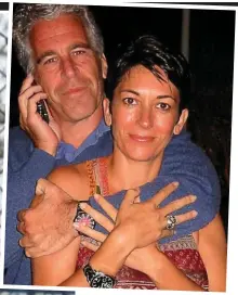  ?? ?? Control: Ghislaine says she regrets ever meeting the late Jeffrey Epstein, above