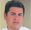  ??  ?? JUAN O. HERNÁNDEZ Presidente de Honduras