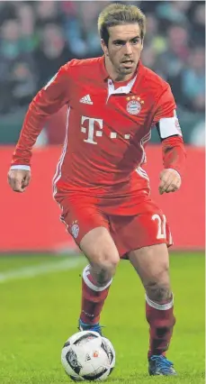  ?? FOTO: IMAGO ?? Philipp Lahm steht vor seinem 500. Spiel für den FC Bayern.