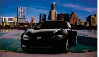  ?? COURTESY PHOTO ?? Roger Beasley Mazda is donating a jet black 2016 Mazda MX-5 Sport Convertibl­e to the annual Austin Humane Society Car Raffle on Saturday, April 29.