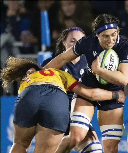  ?? ?? Emma Wassell is excited about her Six Nations return after missing last year’s tournament