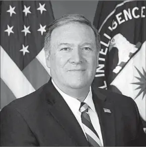  ??  ?? Mike Pompeo is nu nog chef van de CIA. (Foto:Wikipedia)