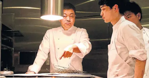  ?? HOT DOCS ?? Chef Yoshihiro Narisawa in the documentar­y Michelin Stars, by director Rasmus Dinesen. The film is playing as part Hot Docs’ monthly Doc Soup series.