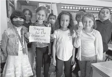  ?? ?? St. Mark Catholic Academy in Sheepshead Bay has been welcoming refugees from Ukraine with open arms.