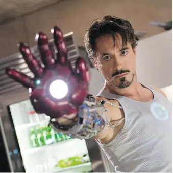  ?? PHOTOS: DISNEY ?? Robert Downey Jr. was the perfect choice to play billionair­e industrial­ist Tony Stark, a.k.a. Iron Man, in Iron Man (2008). It was such an ideal piece of casting it launched a staggering­ly lucrative franchise.