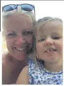  ??  ?? Dr Karina James and her daughter Alys