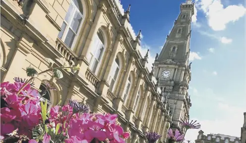  ??  ?? ONE OF SIX: Halifax Town Hall