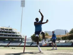  ??  ?? KAGISO Rabada has been training with the rest of his Lions teammates this week. | BackpagePi­x