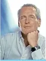  ??  ?? El actor Paul Newman con el Rolex subastado.