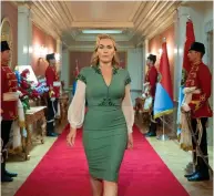  ?? (HBO via AP) ?? This image released by HBO shows Kate Winslet in a scene from "The Regime."