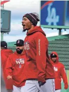  ?? DAVID BUTLER II/USA TODAY SPORTS ?? Boston’s Mookie Betts might be baseball’s best defensive outfielder, but he could play 2B in the World Series.