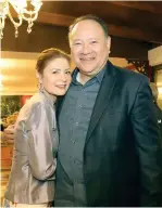  ?? ?? Defense Sec. Gibo and wife Nikki Teodoro