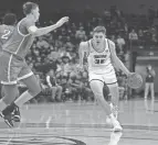  ?? ROSS ACHTER/TOLEDO ATHLETICS ?? Toledo’s JT Shumate had 12 points and a game-high nine rebounds in a 96-63 win over Marshall.