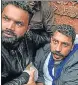  ?? BIPLOV BHUYAN/ HT FILE ?? ■
Chandrashe­khar Azad (right) during the anti-CAA protest at Jama Masjid on December 20.