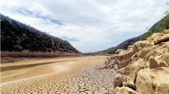  ?? CORTESÍA SRL CONCHOS ?? Zonas como el Delfín y el Colibrí, se nota la ausencia de la corriente de agua.